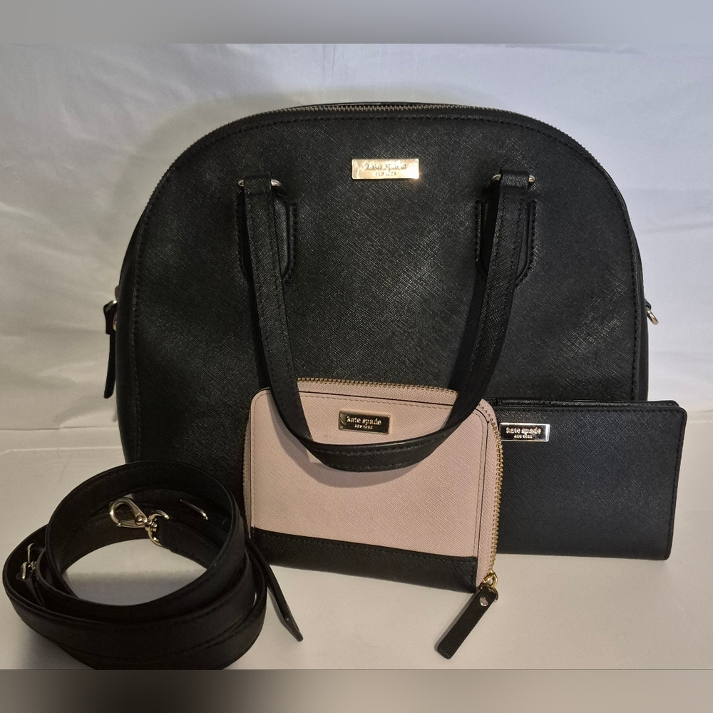 Kate Spade Laurel Way Bag And 2 Wallets Bundle - LIKE NEW!!!